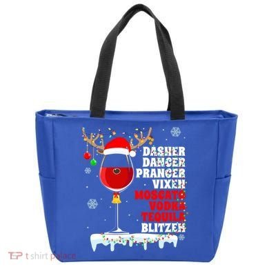 Dasher Dancer Prancer Vixen Moscato Vodka Tequila Blitzen Gift Tote Bag