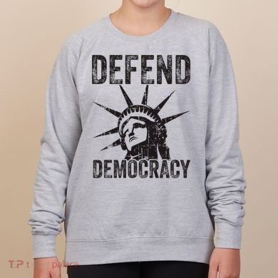 Defend Democracy Protect Voting Rights Save Vote Election Women's Sweatshirt