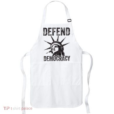 Defend Democracy Protect Voting Rights Save Vote Election Apron