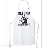 Defend Democracy Protect Voting Rights Save Vote Election Apron thumb 0