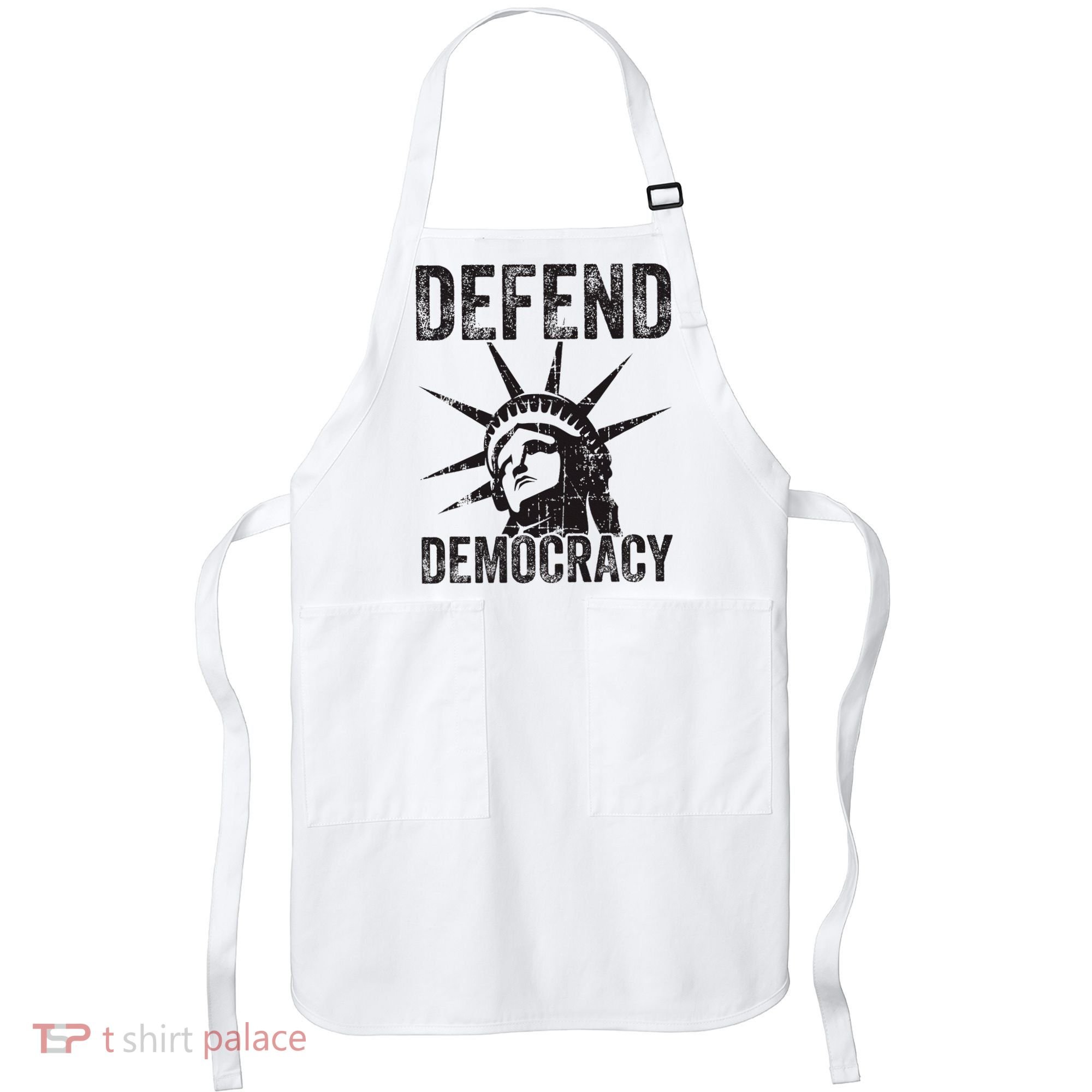 Defend Democracy Protect Voting Rights Save Vote Election Apron