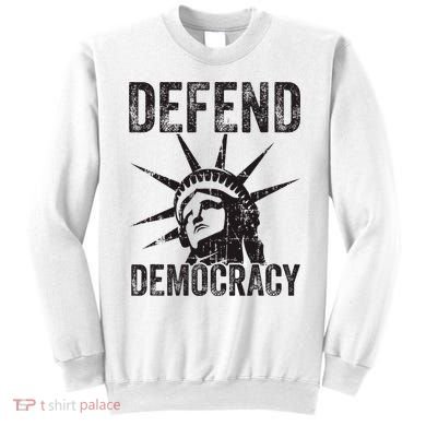 Defend Democracy Protect Voting Rights Save Vote Election Sweatshirt