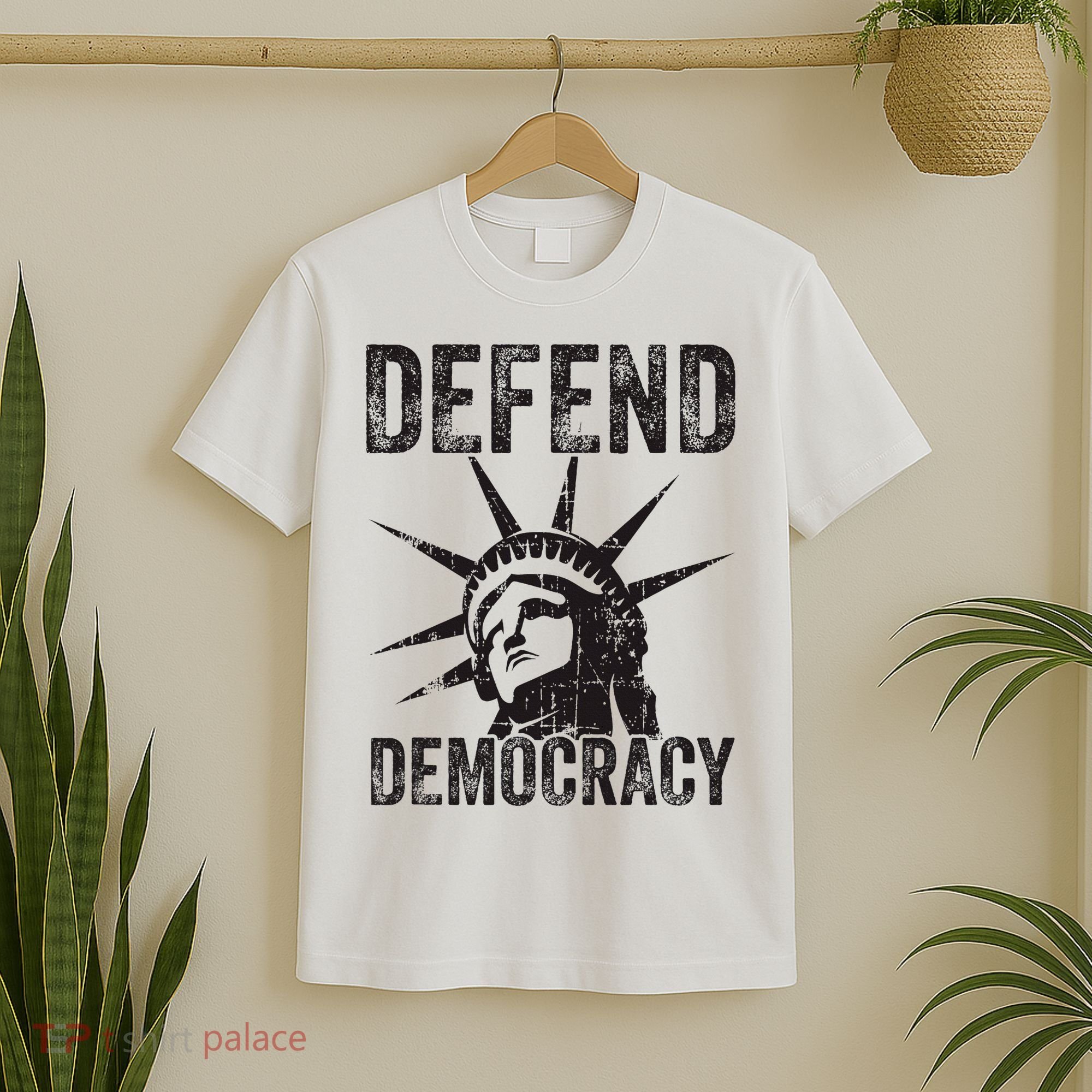 Defend Democracy Protect Voting Rights Save Vote Election T-Shirt