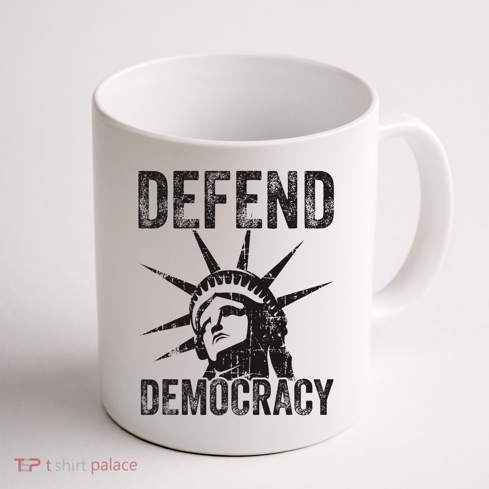 Defend Democracy Protect Voting Rights Save Vote Election Coffee Mug