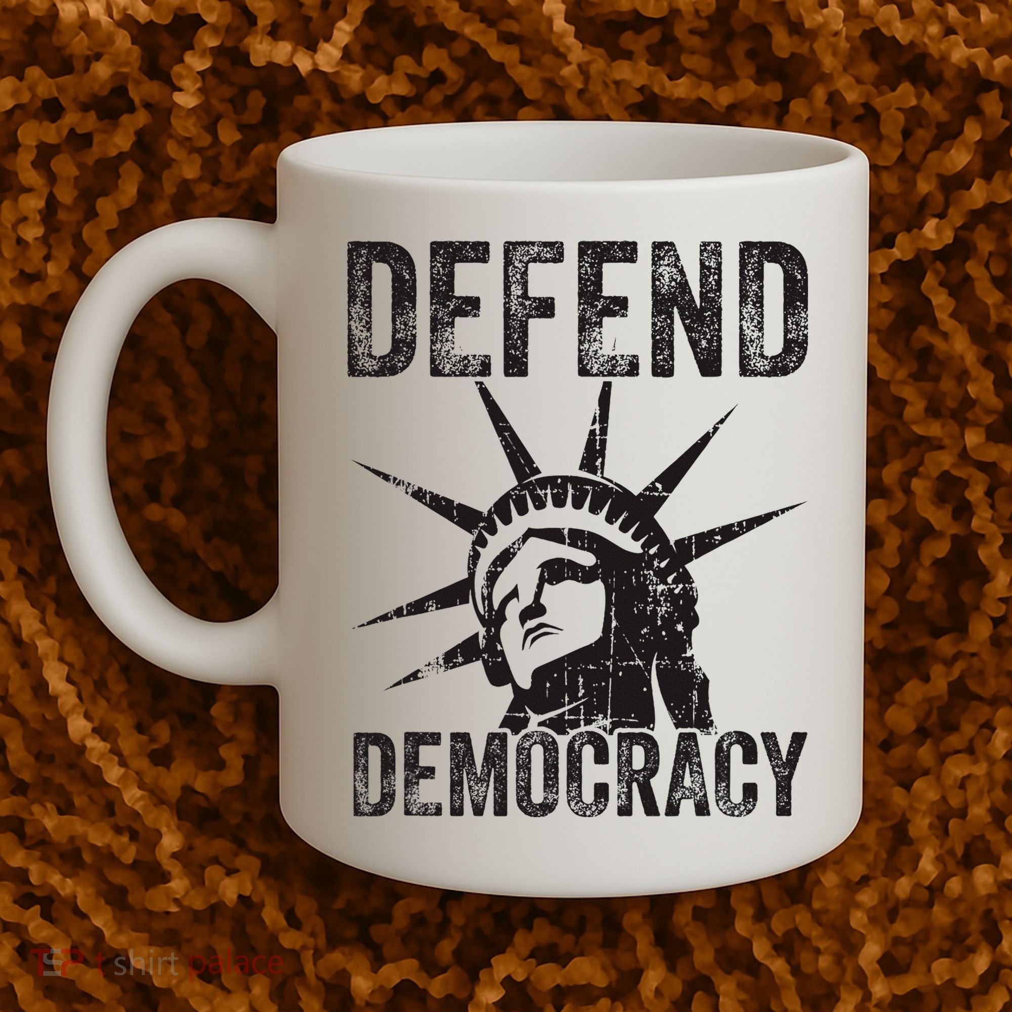 Defend Democracy Protect Voting Rights Save Vote Election Coffee Mug