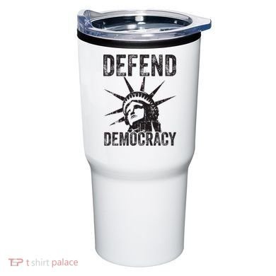 Defend Democracy Protect Voting Rights Save Vote Election Tumbler