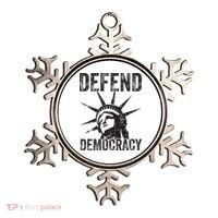 Defend Democracy Protect Voting Rights Save Vote Election Ornament thumb 0