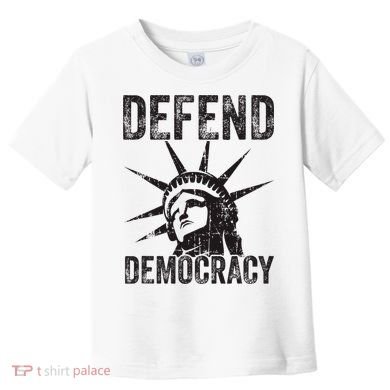 Defend Democracy Protect Voting Rights Save Vote Election Toddler T-Shirt