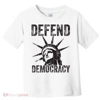 Defend Democracy Protect Voting Rights Save Vote Election Toddler T-Shirt thumb 0