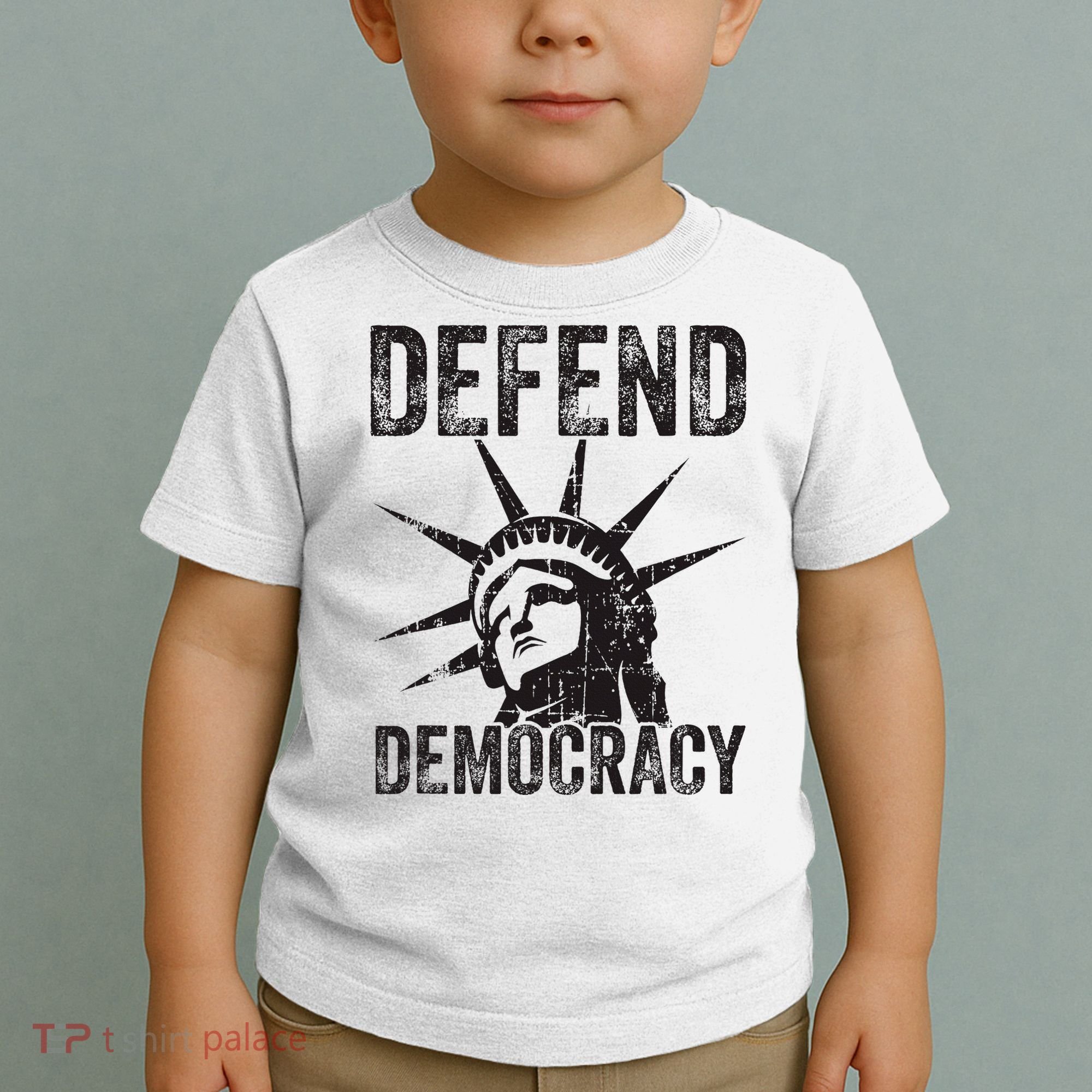 Defend Democracy Protect Voting Rights Save Vote Election Toddler T-Shirt