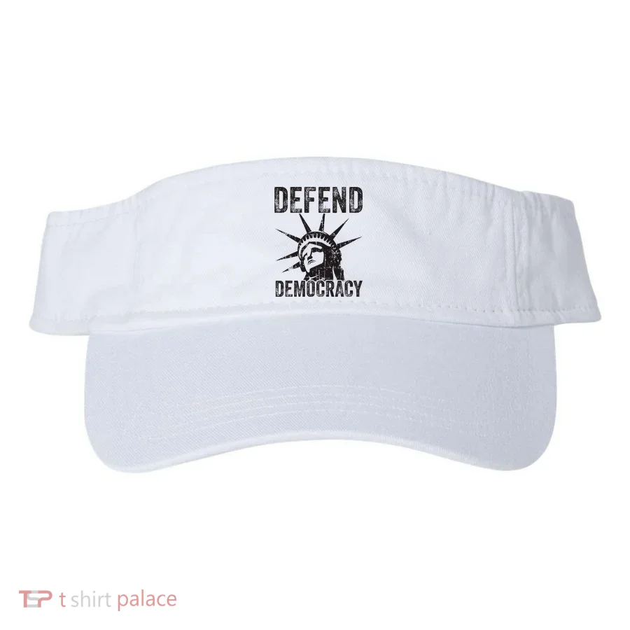 Defend Democracy Protect Voting Rights Save Vote Election Visor