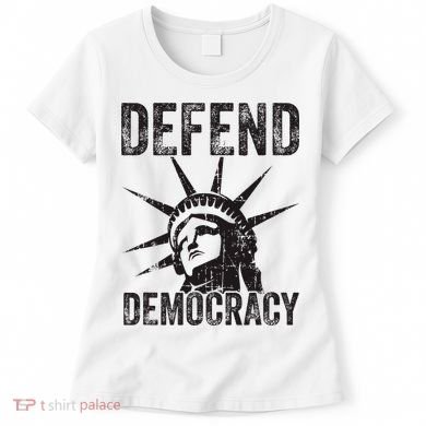 Defend Democracy Protect Voting Rights Save Vote Election Women's T-Shirt
