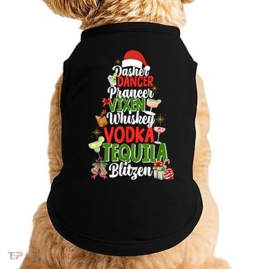 Dasher Dancer Prancer Vixen Moscato Vodka Tequila Blitzen Doggie Tank