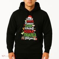 Dasher Dancer Prancer Vixen Moscato Vodka Tequila Blitzen Hoodie thumb 2