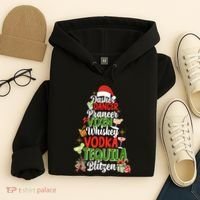 Dasher Dancer Prancer Vixen Moscato Vodka Tequila Blitzen Hoodie thumb 4