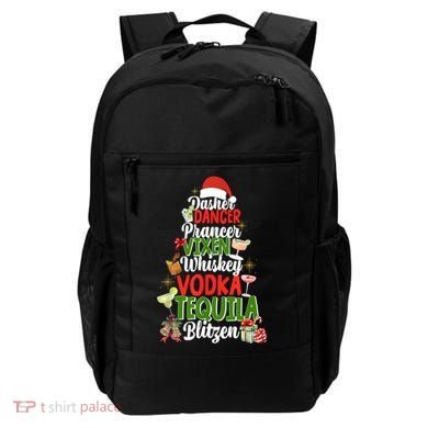Dasher Dancer Prancer Vixen Moscato Vodka Tequila Blitzen Backpack