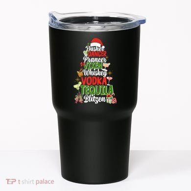 Dasher Dancer Prancer Vixen Moscato Vodka Tequila Blitzen Tumbler