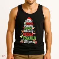 Dasher Dancer Prancer Vixen Moscato Vodka Tequila Blitzen Tank Top thumb 3