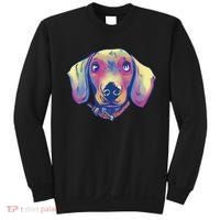 Dachshund Dog Portrait Sweatshirt thumb 0