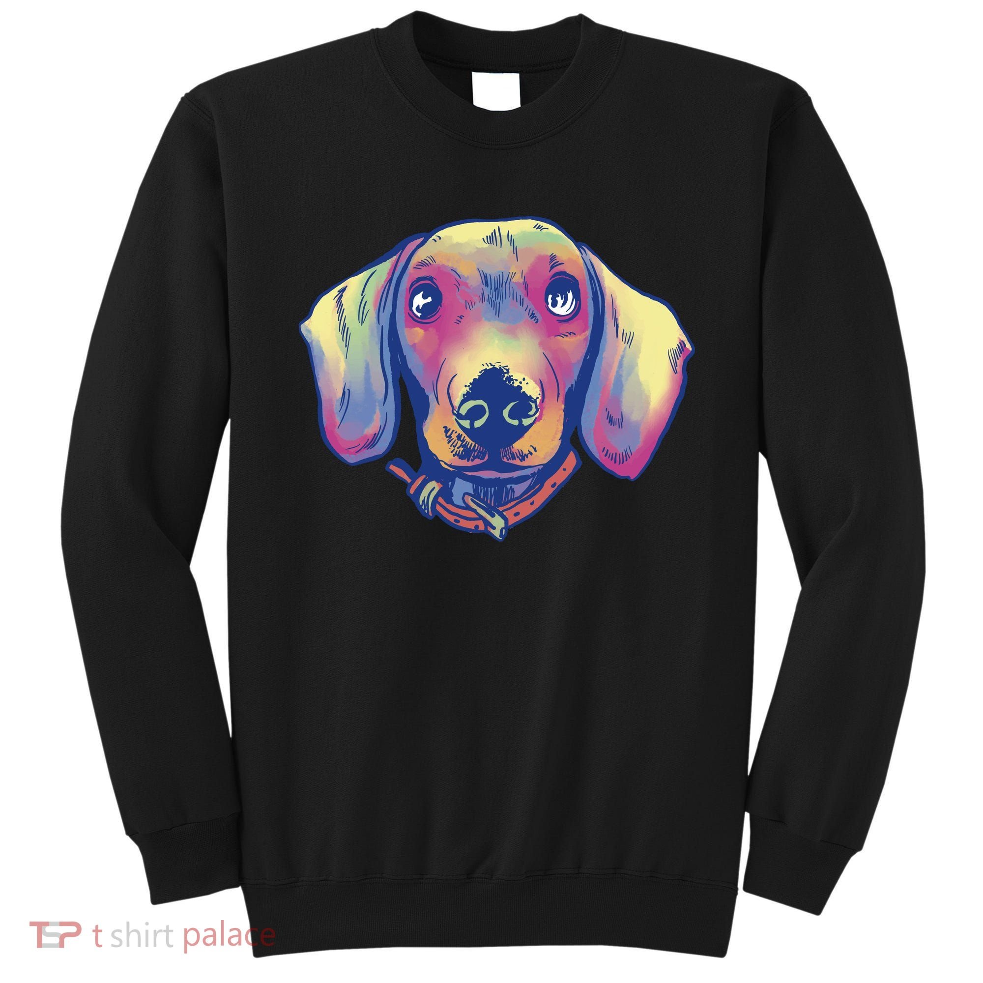Dachshund Dog Portrait Sweatshirt