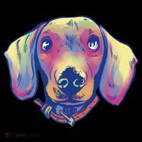 Dachshund Dog Portrait Backpack thumb 2