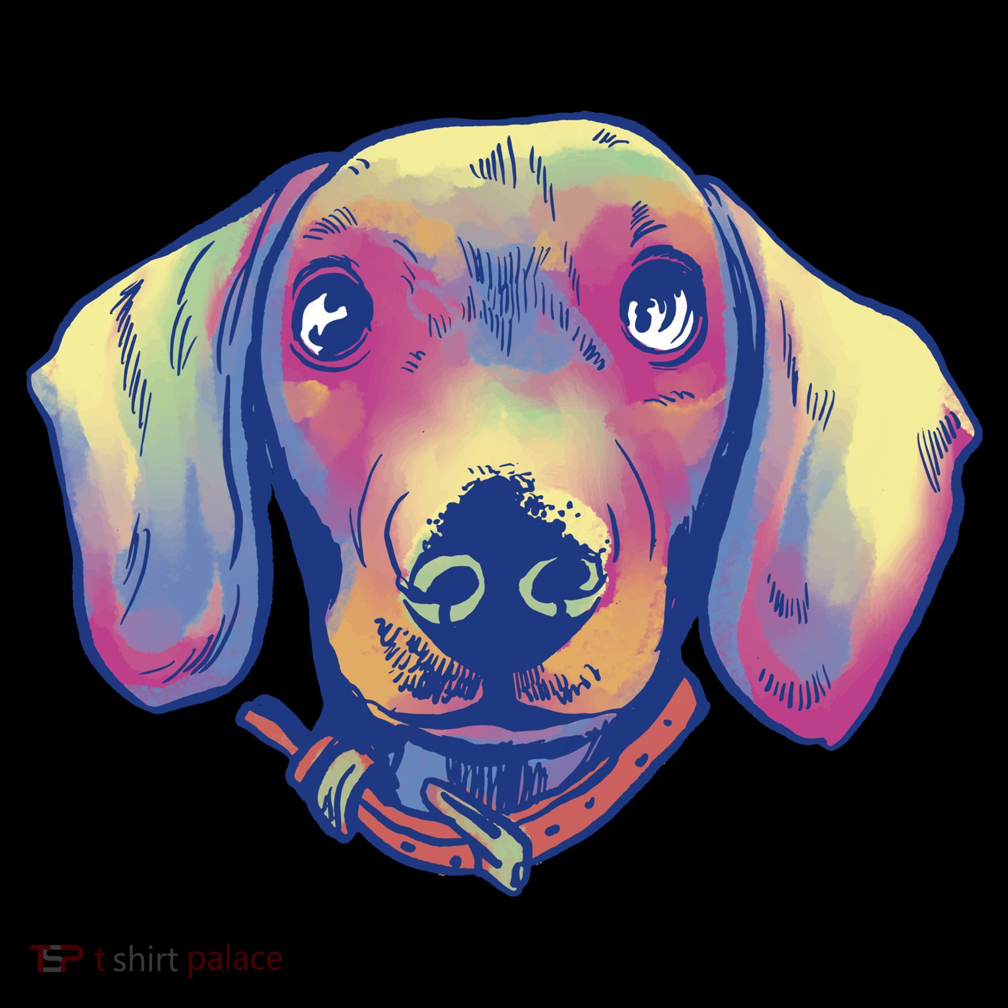 Dachshund Dog Portrait Backpack