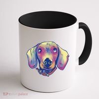 Dachshund Dog Portrait Coffee Mug thumb 1