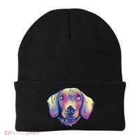 Dachshund Dog Portrait Beanie thumb 0