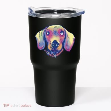 Dachshund Dog Portrait Tumbler