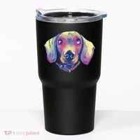Dachshund Dog Portrait Tumbler thumb 0
