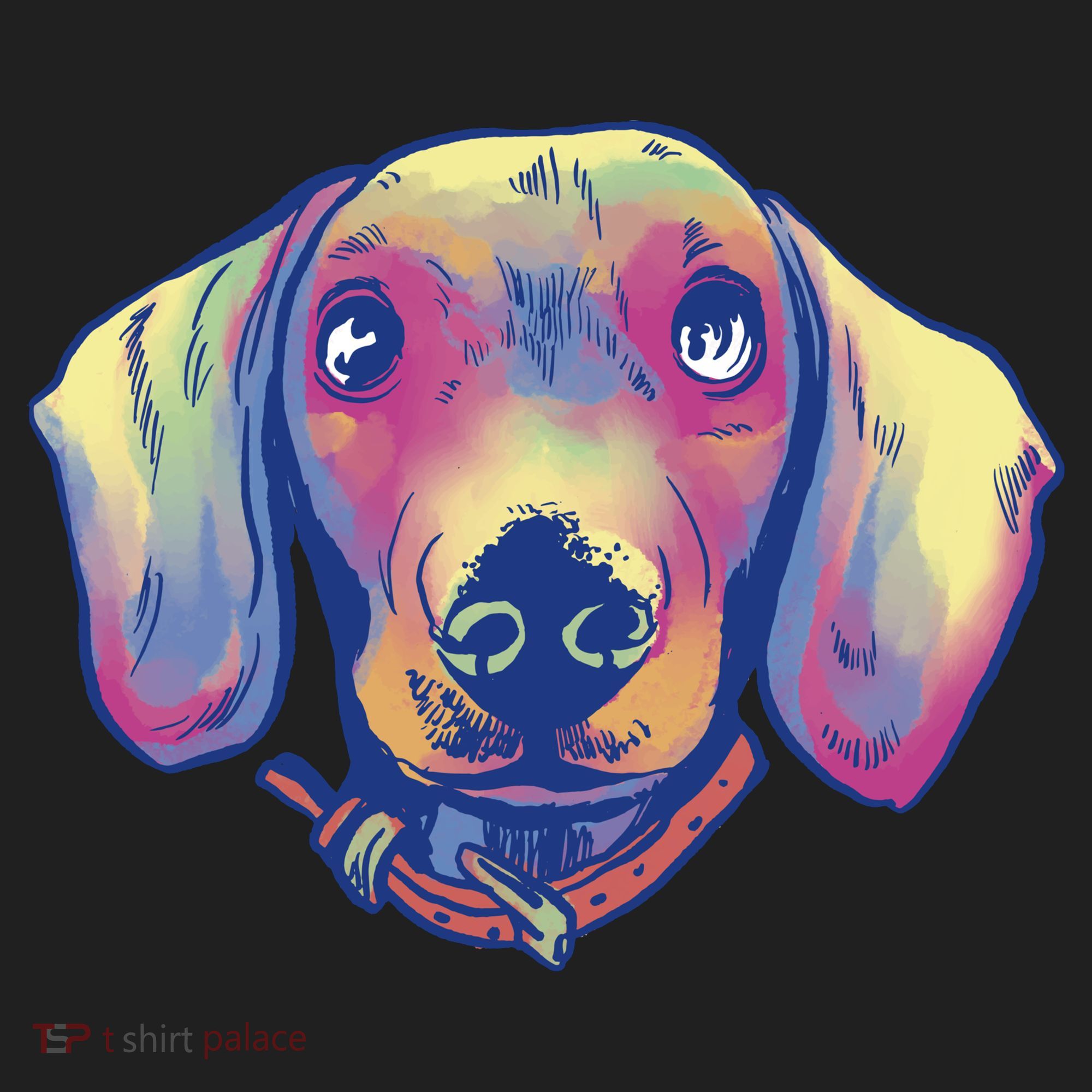 Dachshund Dog Portrait Hat