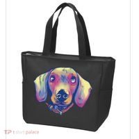 Dachshund Dog Portrait Tote Bag thumb 3