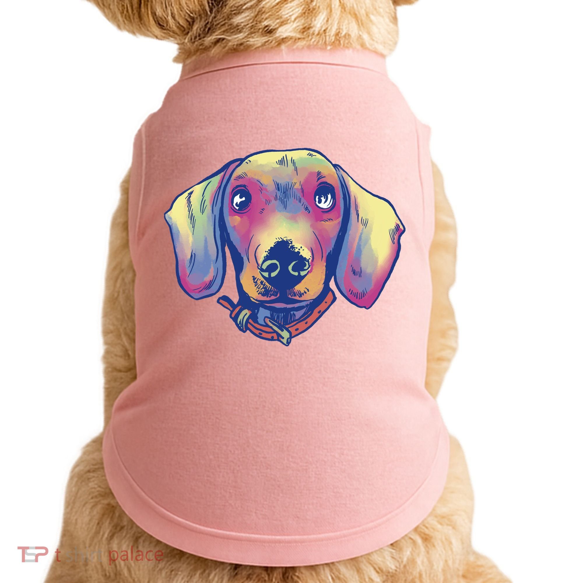 Dachshund Dog Portrait Doggie Tank