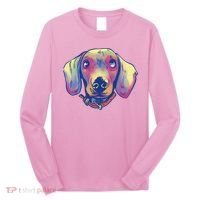 Dachshund Dog Portrait Long Sleeve Shirt thumb 0