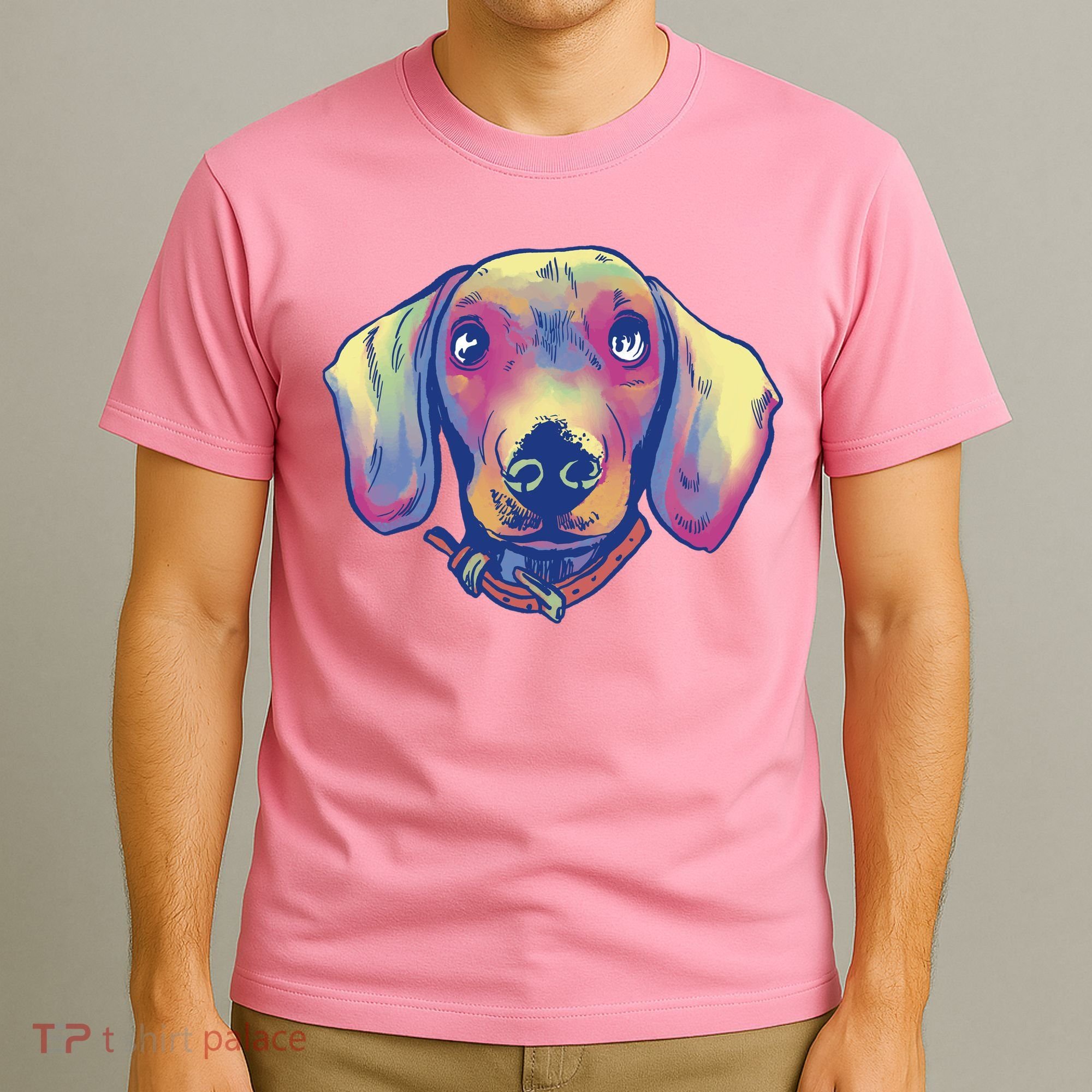 Dachshund Dog Portrait T-Shirt