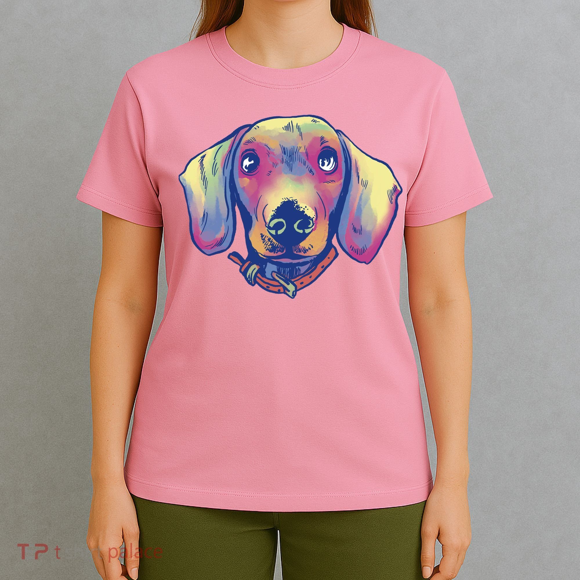 Dachshund Dog Portrait T-Shirt