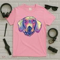 Dachshund Dog Portrait T-Shirt thumb 5