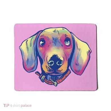 Dachshund Dog Portrait Mousepad