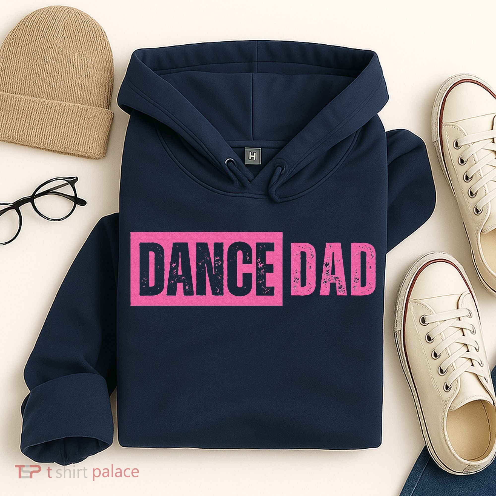 Dance Dad Pink Hoodie