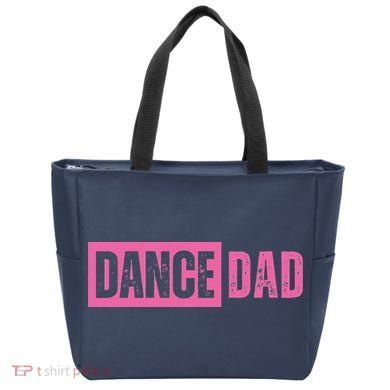 Dance Dad Pink Tote Bag
