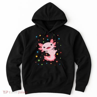 Dot Day Polka Dots Axolotl Hoodie