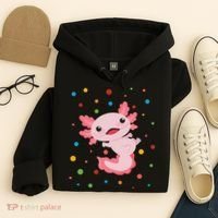 Dot Day Polka Dots Axolotl Hoodie thumb 4