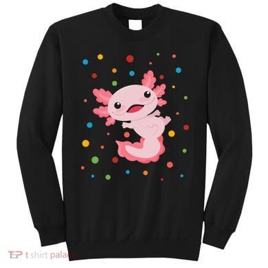 Dot Day Polka Dots Axolotl Sweatshirt