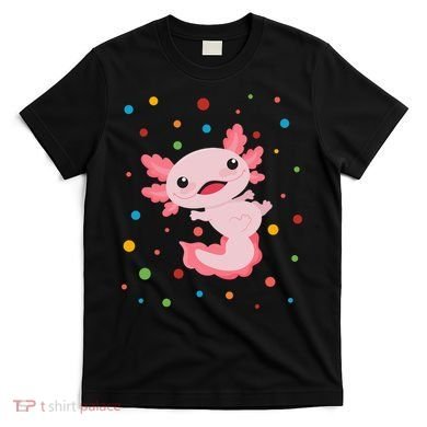 Dot Day Polka Dots Axolotl T-Shirt