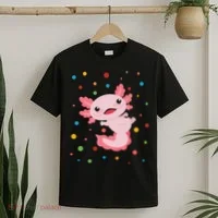 Dot Day Polka Dots Axolotl T-Shirt thumb 2