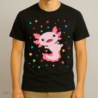 Dot Day Polka Dots Axolotl T-Shirt thumb 3