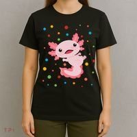 Dot Day Polka Dots Axolotl T-Shirt thumb 4