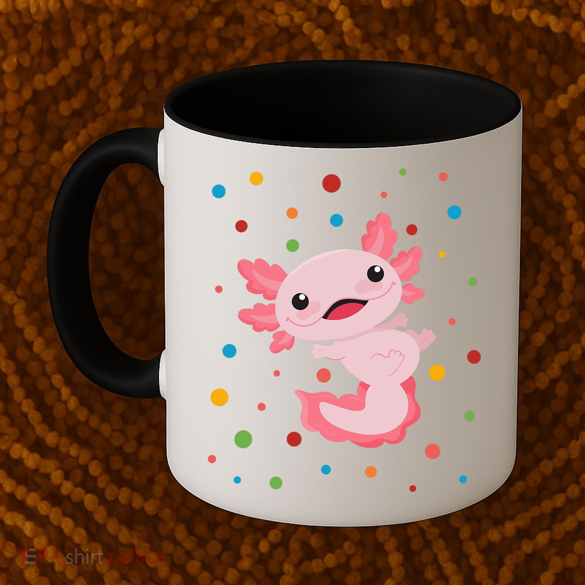 Dot Day Polka Dots Axolotl Coffee Mug