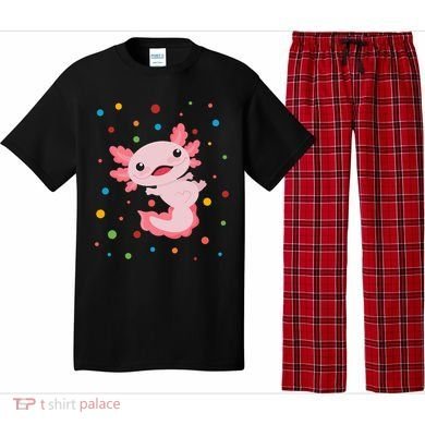 Dot Day Polka Dots Axolotl Pajama Set