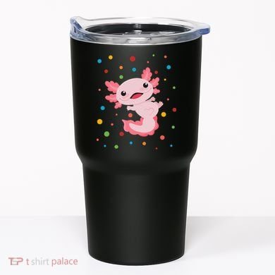 Dot Day Polka Dots Axolotl Tumbler
